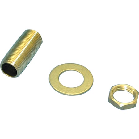T&S Brass Nipple - Supply, 1/2" Straight B-0425